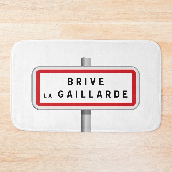 Item preview, Entrance sign to the town of Brive-la-Gaillarde, Corrèze, Nouvelle-Aquitaine designed and sold by Panneaux et signalisations - NPOITEVIN.