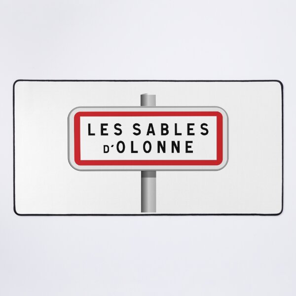 Item preview, Entrance sign to the town of Les Sables-d'Olonne, Vendée, Pays de la Loire designed and sold by Panneaux et signalisations - NPOITEVIN.