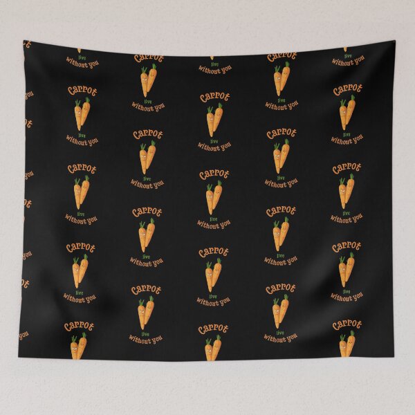 Item preview, Carrot live without you- Cute and funny design for a gift designed and sold by AtushaSpark.
