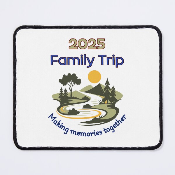 Item preview, Family Trip 2025 - making memories together designed and sold by CanvasbyCaro.