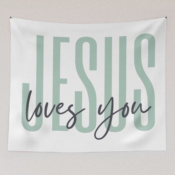 Item preview, Jesus loves you  designed and sold by Agit.