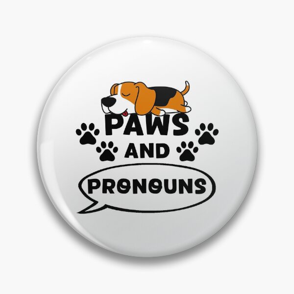 Item preview, Paws and Pronouns Speech Therapist Dog Lover Design designed and sold by Dmetalx Art Apparel.