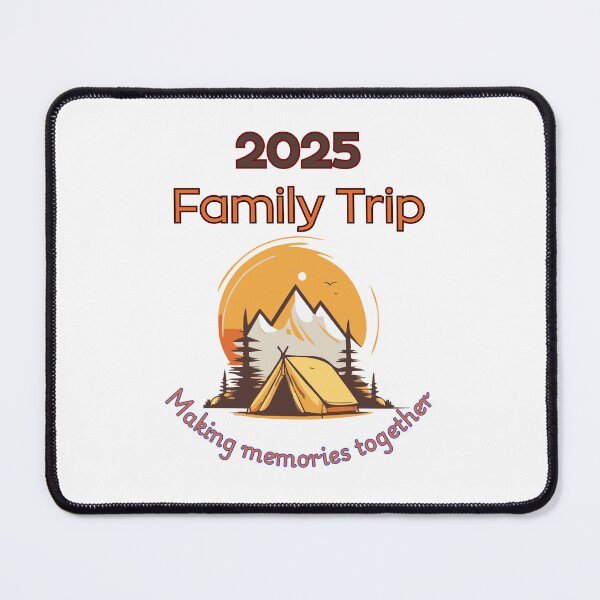 Item preview, Family Trip 2025 - making memories together designed and sold by CanvasbyCaro.