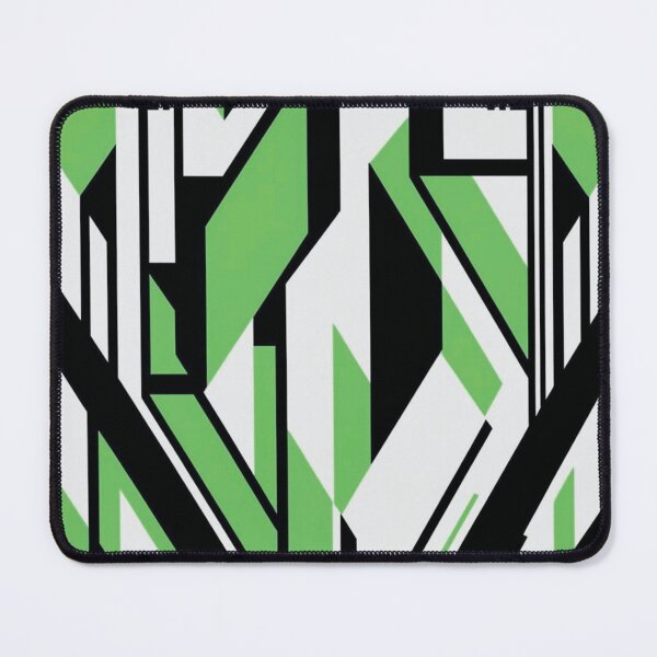 Item preview, Lime Green Aztec Tribal Inspired Geometric Stepped Glyphs  designed and sold by Hanging On By A Staple.