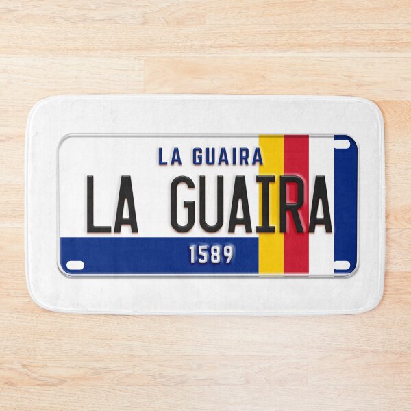 Item preview, License plate from La Guaira, Venezuela. designed and sold by 1989Ve&Co.