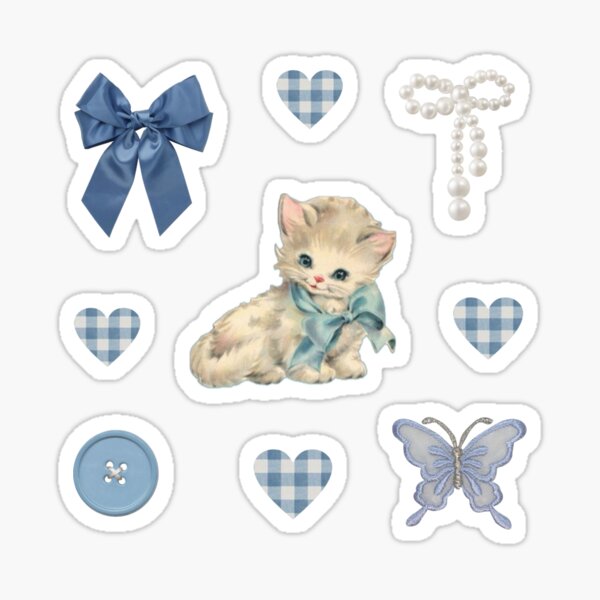 Item preview, coquette vintage sticker pack designed and sold by audreycore.