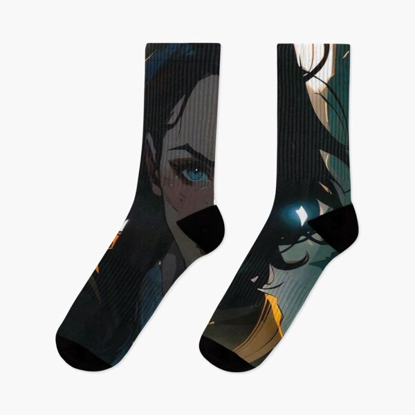 Item preview, Anime Cyberpunk Female Warrior Image designed and sold by SoulArtSara.