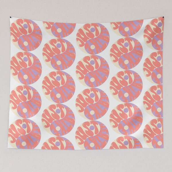 Item preview, Pastel yin Yang just breathe positive affirmation designed and sold by inkyclovers.