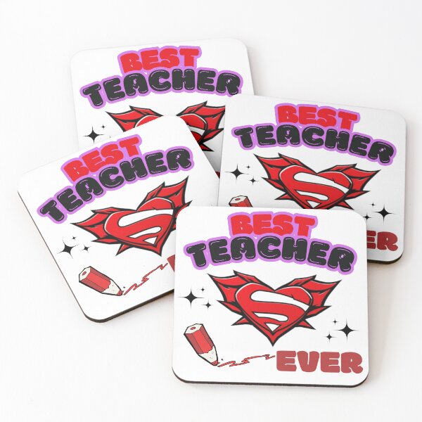 Item preview, Best Teacher Ever designed and sold by CanvasbyCaro.