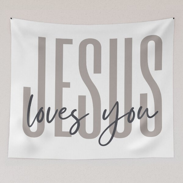 Item preview, Jesus loves you  designed and sold by Agit.
