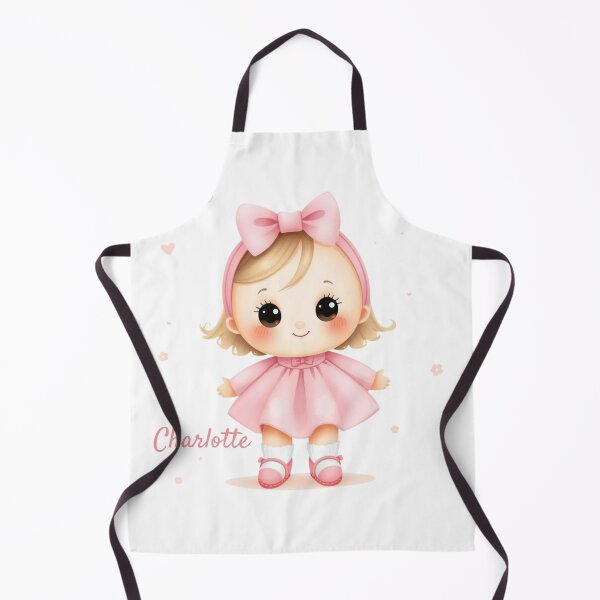 Item preview, Charlotte Baby Name – Cute Doll Illustration in Pastel Style designed and sold by daila70.