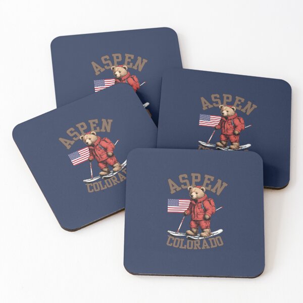 Item preview, Aspen Colorado Bear Skiing  designed and sold by itgirlcreative.