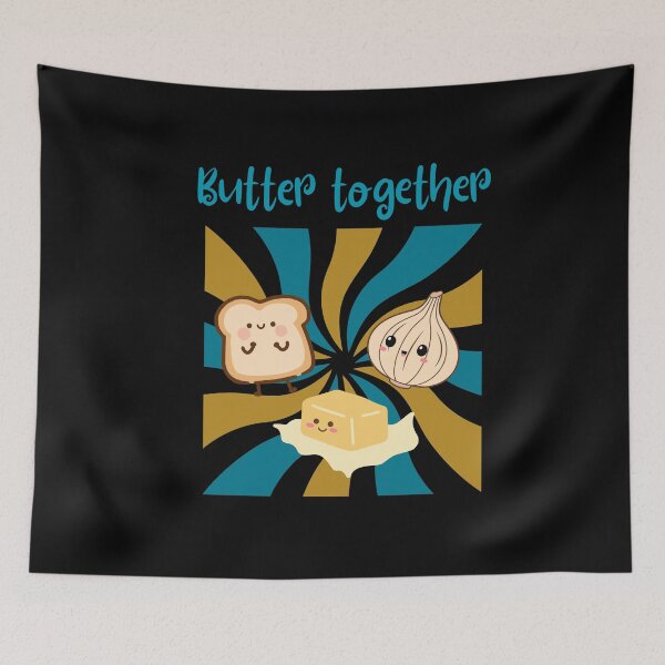 Item preview, Butter together - Cute and funny design for a gift! designed and sold by AtushaSpark.