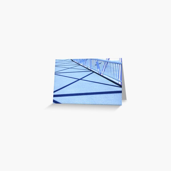 Bridge Shadows Greeting Card