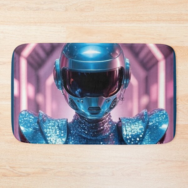 Item preview, Futuristic figure wearing a stylish sequin dress designed and sold by mystiquelicorne.