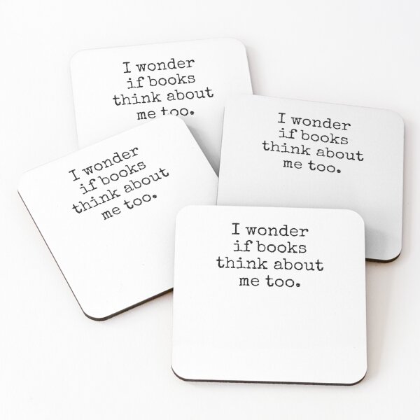 Item preview, I wonder if books think about me too funny reading reader designed and sold by snowry.