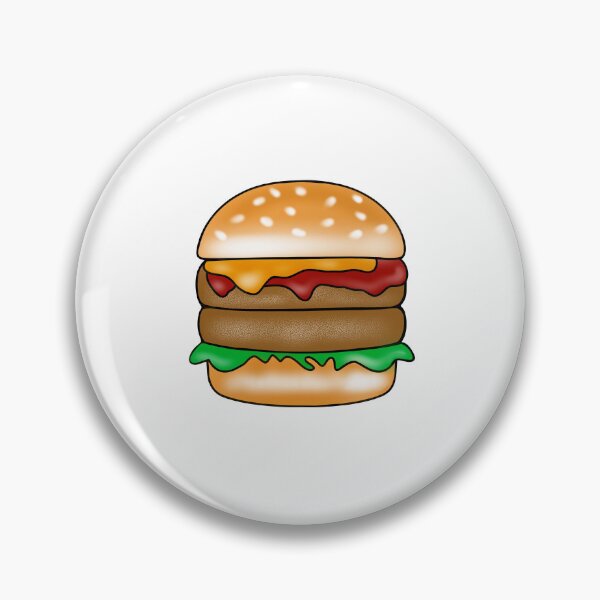 Artikelvorschau, Doppel-Cheeseburger-Burger-Liebhaber entworfen und verkauft von Sartoris Art.