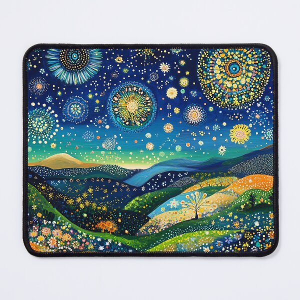 Item preview, Sparkling Polka Dot Fire Works designed and sold by Neika Shimm Designs.