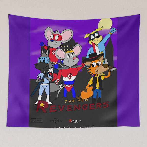 Item preview, The New Revengers Poster designed and sold by AgentZero1982.