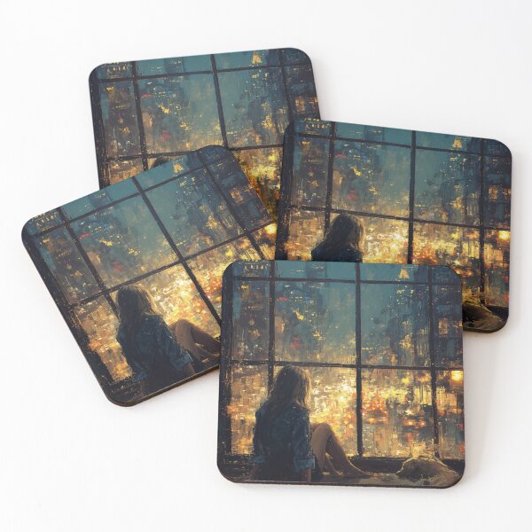 Item preview, City Lights and Quiet Hearts designed and sold by oanaunciuleanu.