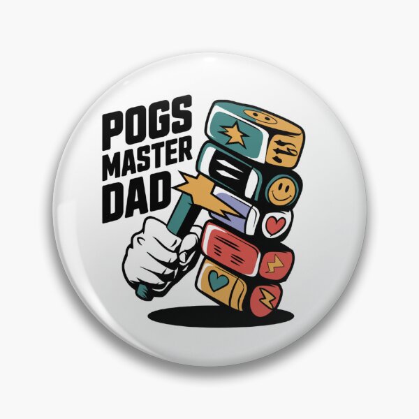Item preview, Pogs Master Dad Funny 90s Father's Day  designed and sold by CuteDesignables.