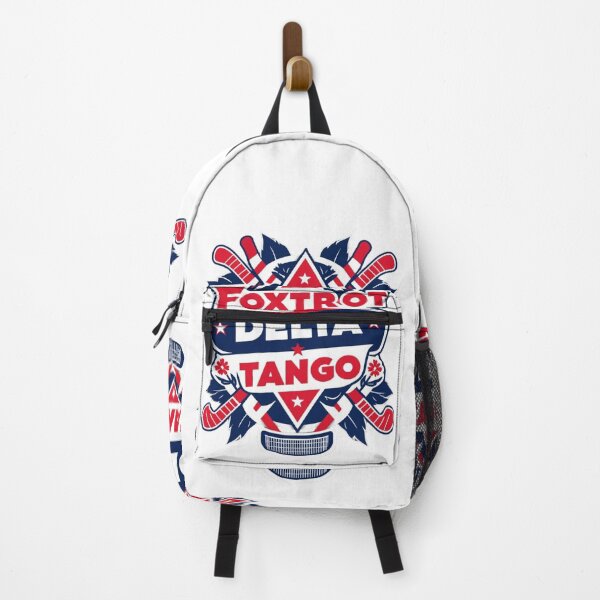 Item preview, Foxtrot Delta Tango Hockey Embroidered Patch Design designed and sold by ArtDesignTp.