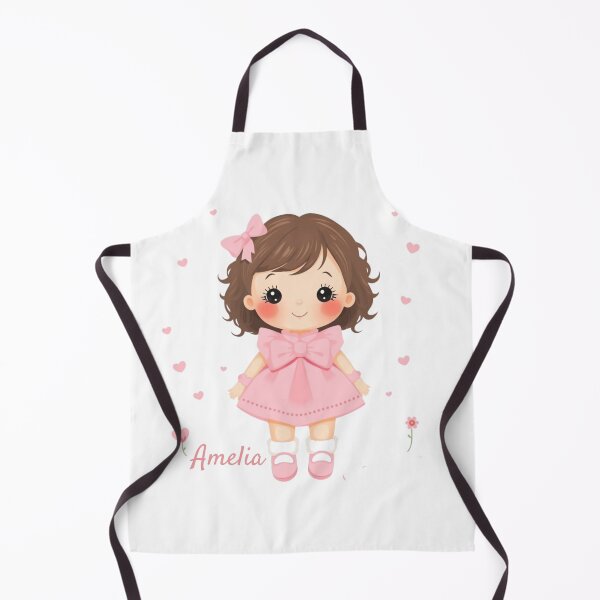 Item preview, Amelia Baby Name – Cute Doll Illustration in Pastel Style designed and sold by daila70.