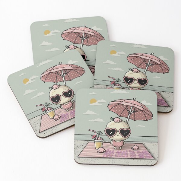 Item preview, Kawaii Beach Babe – Summer Vibes Edition designed and sold by Bearabilia.