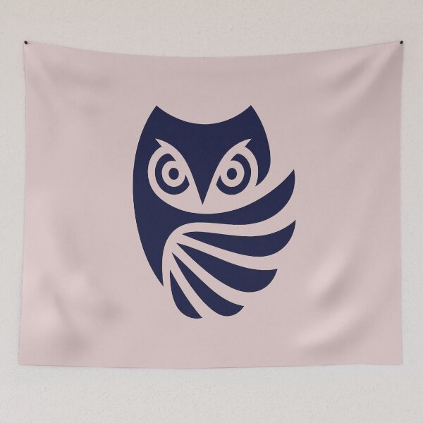 Item preview, Elegant Abstract Owl Logo Design – Modern Minimalist Owl Symbol designed and sold by omerckaca.