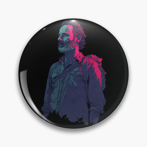 Item preview, The Walking Dead | Rick Grimes designed and sold by TV Junkie Shop.