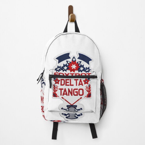 Item preview, Foxtrot Delta Tango Hockey Embroidered Patch Design designed and sold by ArtDesignTp.