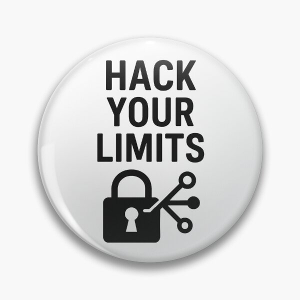 Item preview, HACK YOUR LIMITS designed and sold by TheWonkyEaselCo.