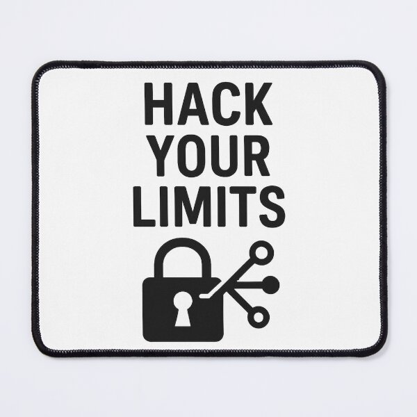 Item preview, HACK YOUR LIMITS designed and sold by TheWonkyEaselCo.