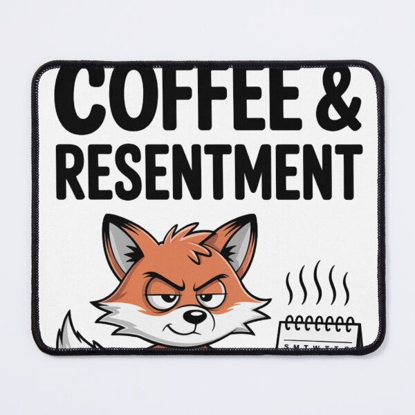 Item preview, The Coffee-Addicted Fox designed and sold by DerNachtfuchs.