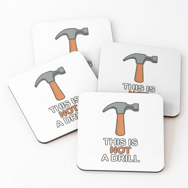 Item preview, This Is NOT A Drill Hammer Funny Tool Gag Handyman designed and sold by OnTheLineDesigns.