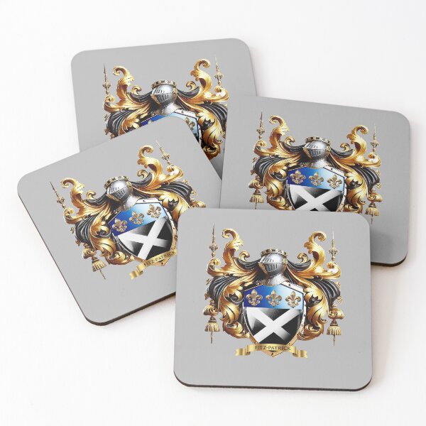 Item preview, Fitz-Patrick Family Crest – Noble Heritage Emblem designed and sold by Highlandkings.