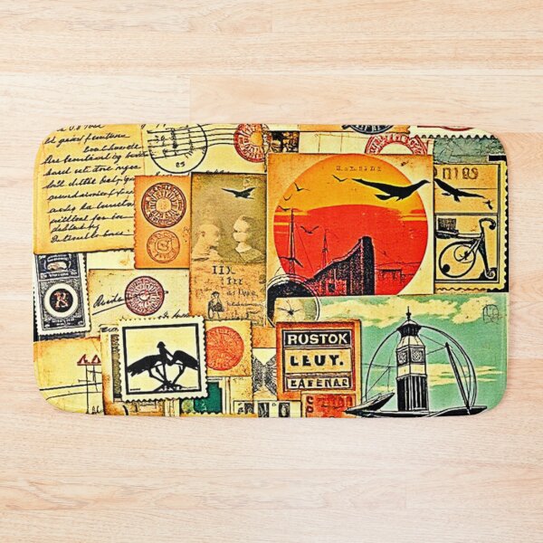Item preview, Vintage Travel Postcard Art designed and sold by Health And Fitness Posts e-Store.