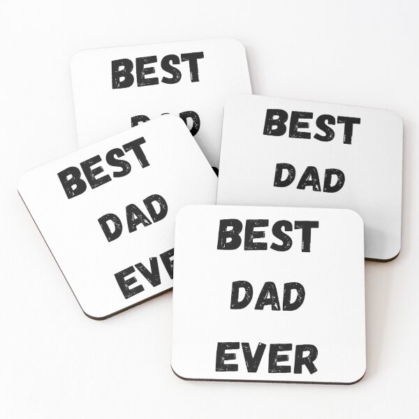 Item preview, Best Dad Ever Bold Print - Black Letters designed and sold by TheSwagShack.