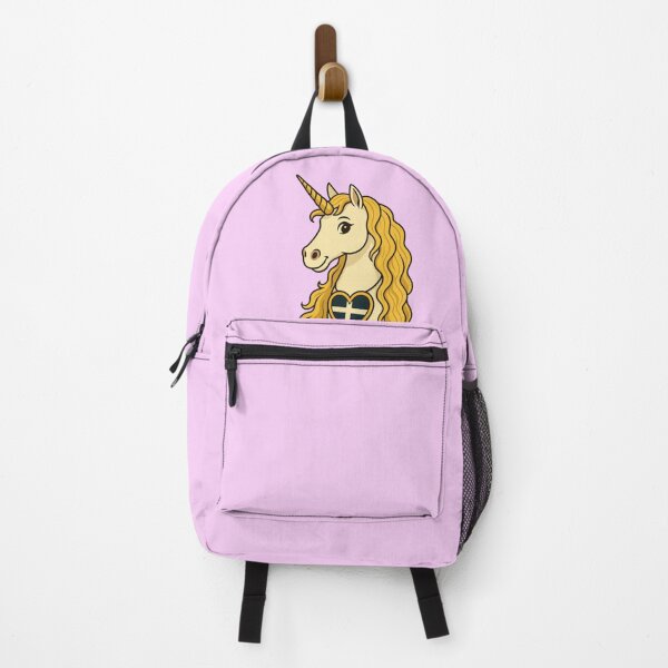 Item preview, Cornish cartoon unicorn in pink designed and sold by PiskieChicGifts.