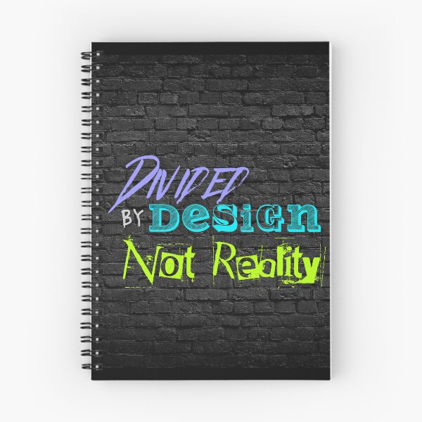 Item preview, Divided by Design Not Reality: Anti-Propaganda Unity Statement designed and sold by iamdisruptive.