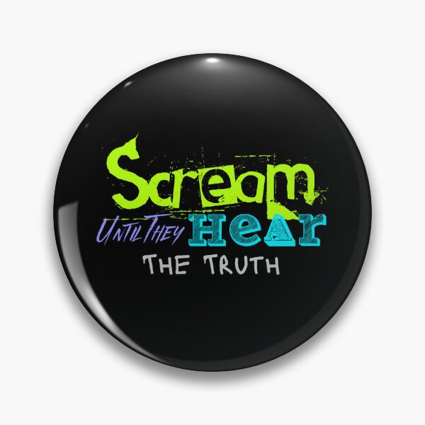 Item preview, Scream Til They Hear the Truth: Anti-Establishment Truth Bomb designed and sold by iamdisruptive.