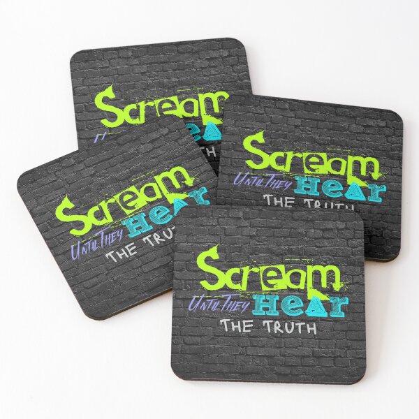 Item preview, Scream Til They Hear the Truth: Anti-Establishment Truth Bomb designed and sold by iamdisruptive.