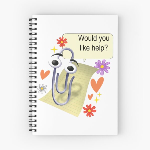 Item preview, Would You Like Help? – Funny Clippy Paperclip Retro Nostalgia Design designed and sold by tcvnguyen.