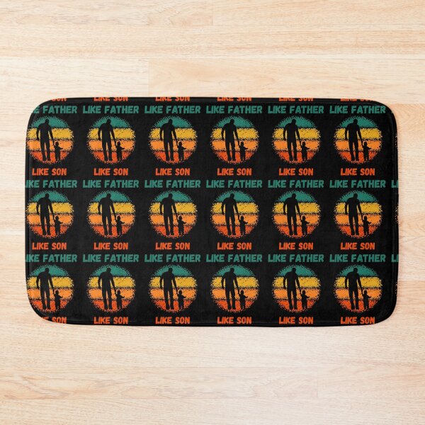 Item preview, Retro Sunset Father Son Silhouette designed and sold by TheSwagShack.