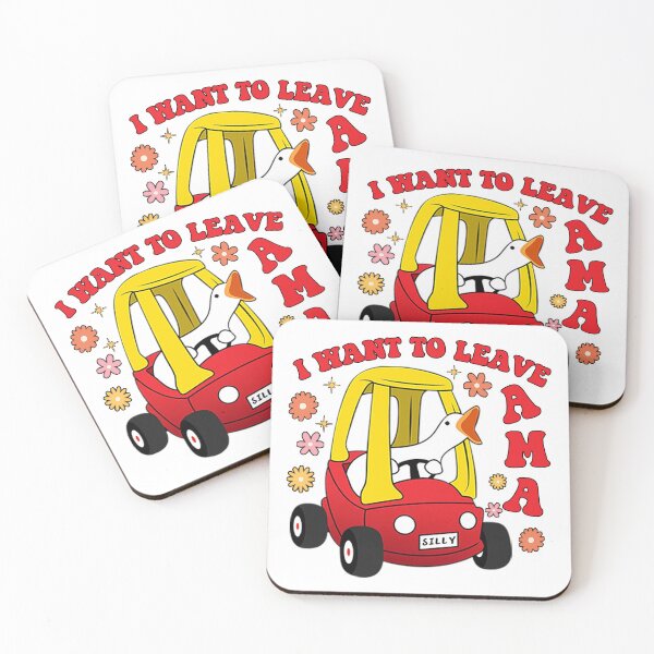Item preview, I Want to Leave AMA – Funny Nurse Silly Goose in Toy Car Meme Gifts for CNA Medical Assistant designed and sold by tcvnguyen.