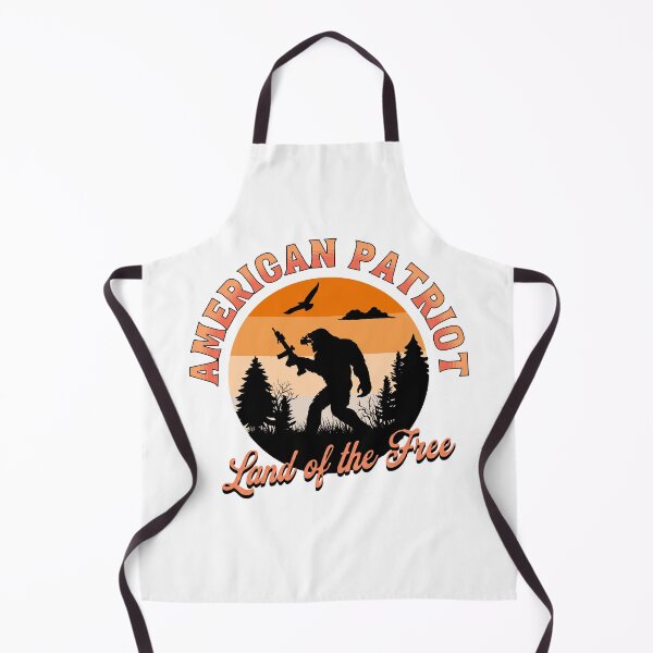 Item preview, Bigfoot the American Patriot in the Land of the Free! designed and sold by Barefootprint.