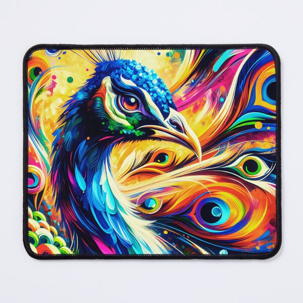 Item preview, Abstract Peacock Art designed and sold by TheAnimalZ00.
