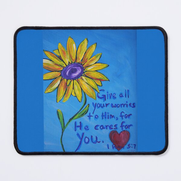 Item preview, He Cares For You Christian Art designed and sold by Sharon Cummings Art.