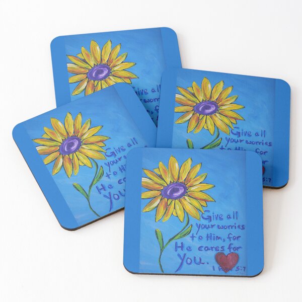 Item preview, He Cares For You Christian Art designed and sold by Sharon Cummings Art.