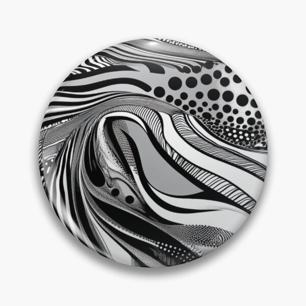 Item preview, abstract art black and white 2 designed and sold by Elite Print Studio.